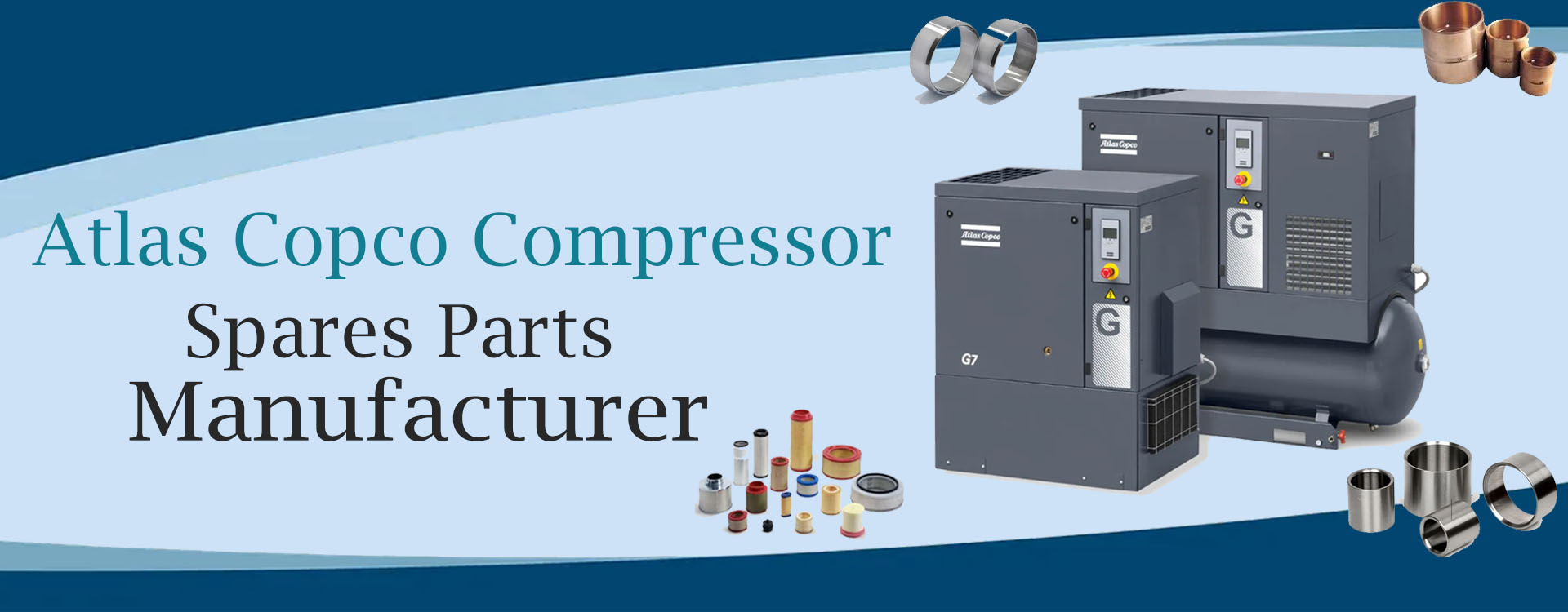 Atlas Copco Compressor Spare Parts Manufacturer and Exporter